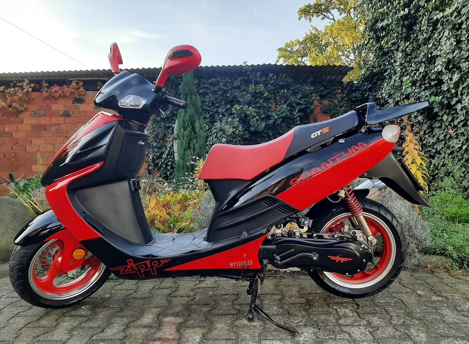 Jak nowy skuter Zipp Quantum 125cc 4t 2008r 1wł 1916km na GAŹNIKU
