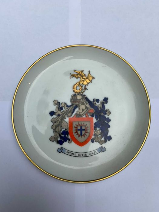 Vista Alegre Plate - Coat of Arms of the Central Military Region
