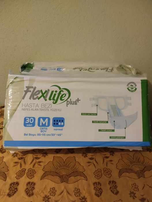 Памперсы для взрослых Flexi Life Plus 30 шт M