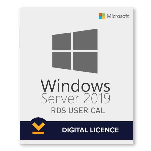 Ключ Windows Server 2022 / 2019 / 2016 RDS User/Device CAL (50 ПОЛЬЗ.)