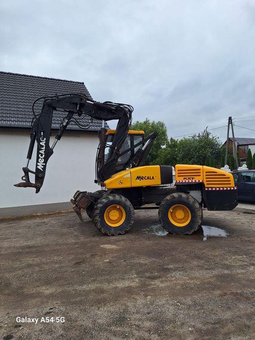Mecalac 14MTX  Koparko ładowarka Mecalac 14MTX brutto zamiana na osobowy