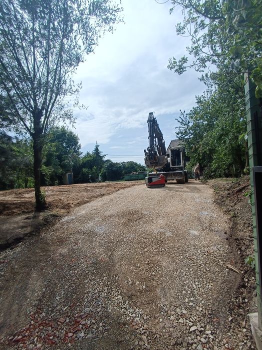 Kompleksowe Prace ziemne uslugi koparkami  kostka brukowa