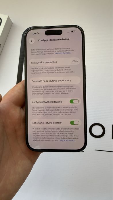 Iphone 14 pro 128 GB Bateria 100 % Gwarancja !