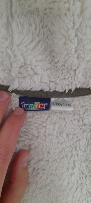 Ciepła bluza. Rozmiar 110/116