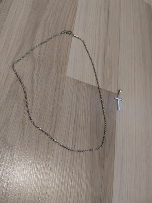 Łańcuszek srebrny męski