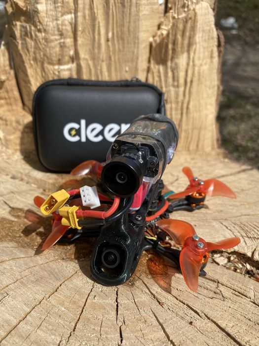Продам дрон на рамі 2inch Rhino2 + Екшн камера Cleep Pro 12MP + FPV комплект аналог!