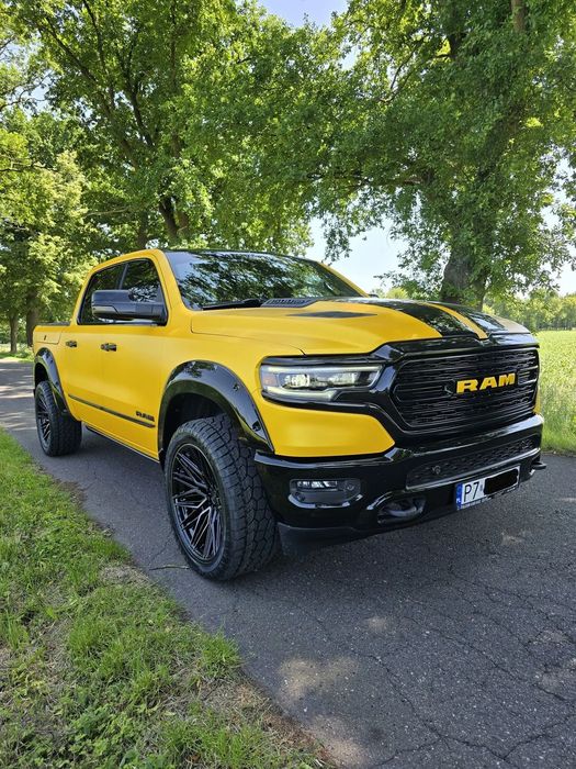 RAM 1500 RAM 1500 LIMITED | matowy żółty | 22" VOSSEN | unikat na drodze