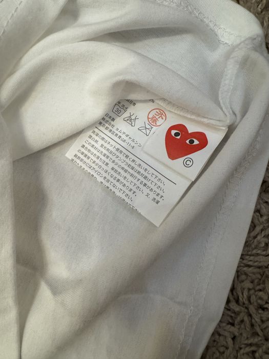 play come de garcone cdg футболка