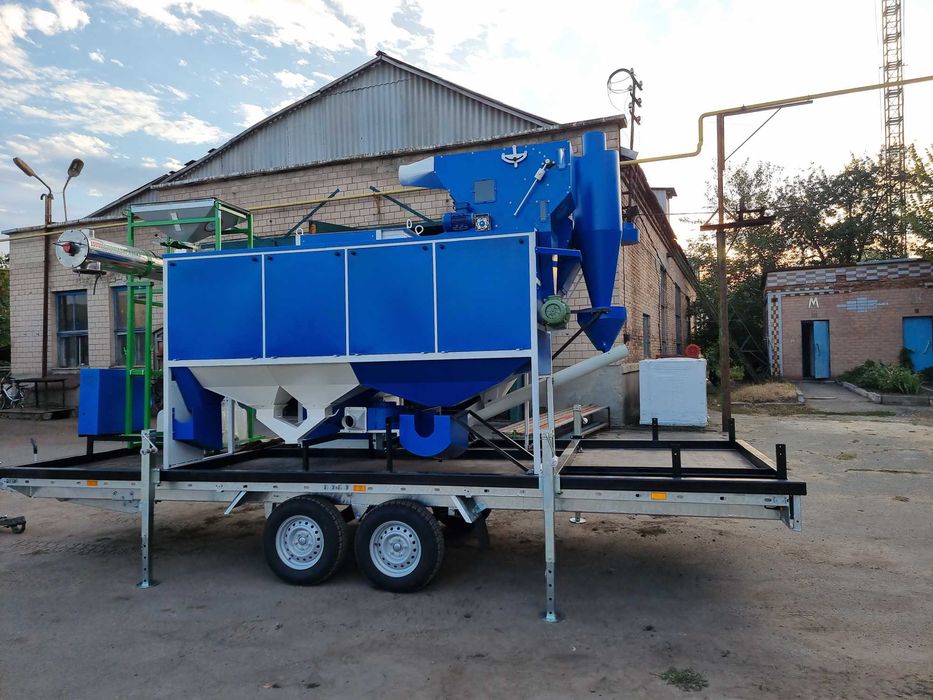 Насіннева Мобільна Станція (НМС) - зерноочисний комплекс АЕРОМЕХ