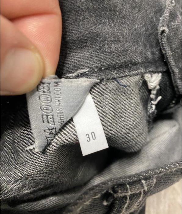 Kone helsinki джинси 2yk casual авангард 30 розмір чорні