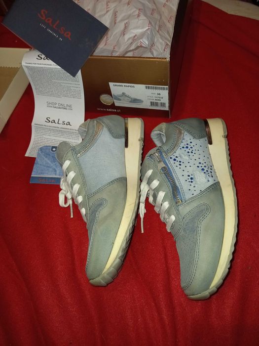 Sapatilhas azuis claras - 36 - Salsa