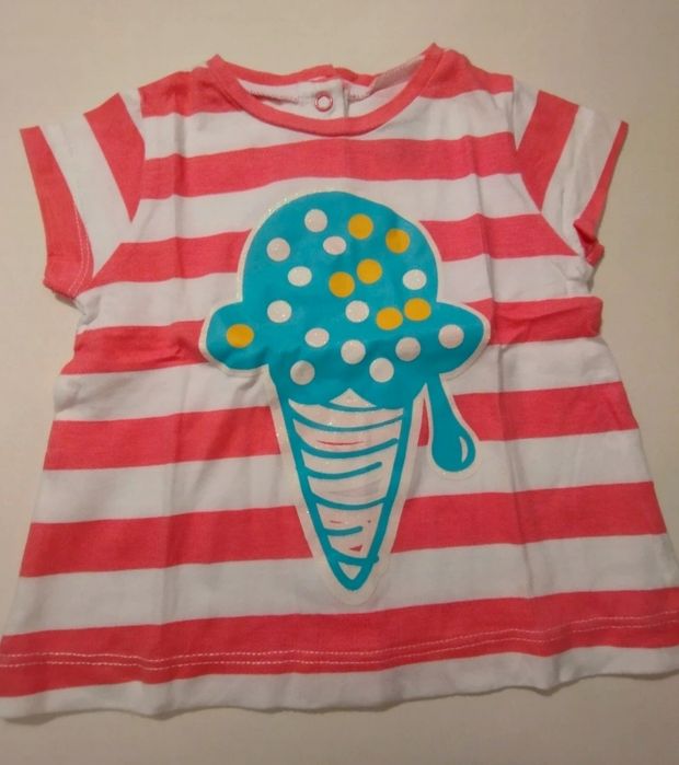 Conjunto duas camisolas Zippy - 3/6 meses.