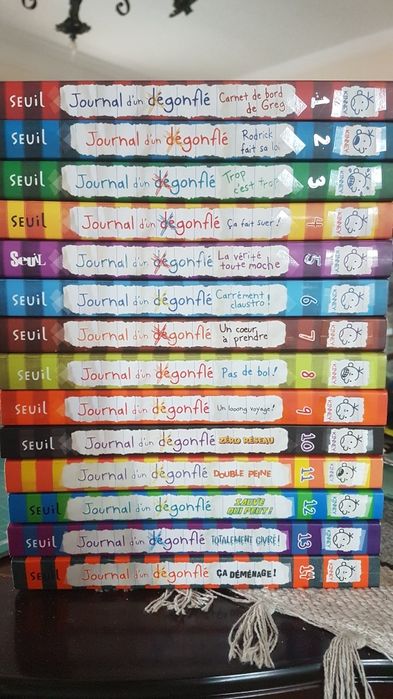 Livros - Diário de um banana (versão francesa) Journal d'un dégonflé