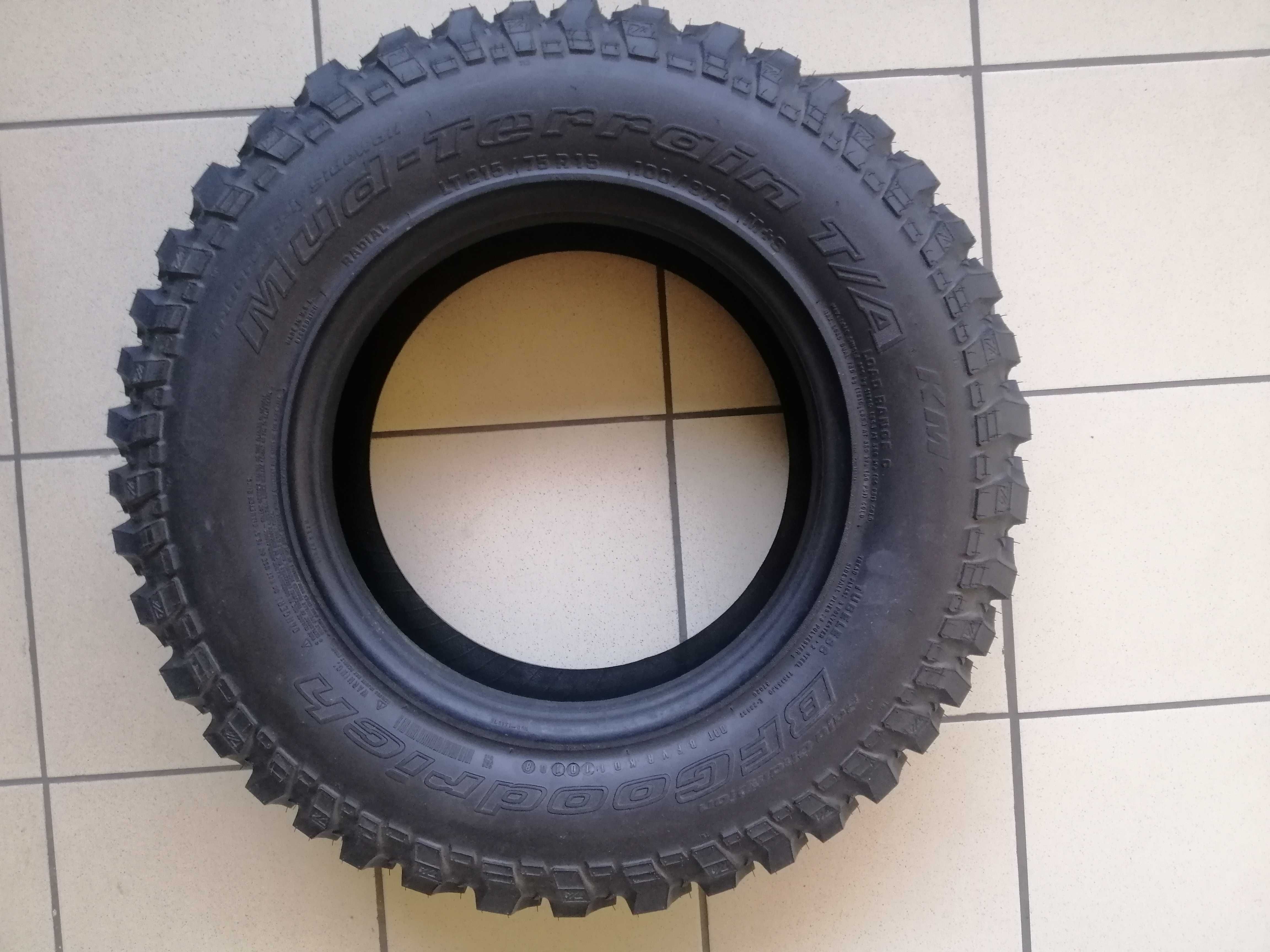 Всесезонні шины LT 215/75 R15 BFGoodrich Mud Terrain T/A KM: 7 800 грн ...