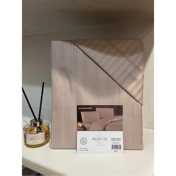 Постельное белье Maison D'or Elegante lux страйп сатин евро