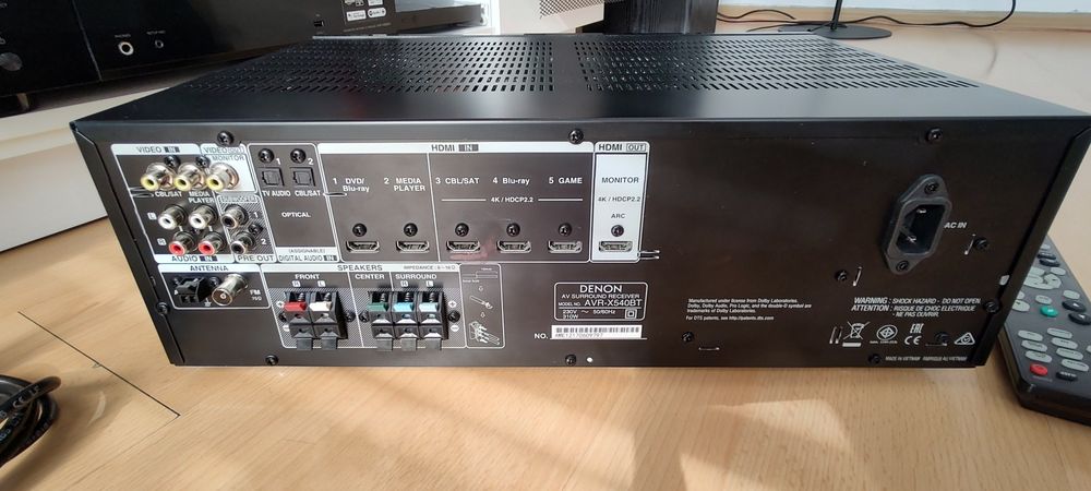 Amplituner DENON AVR-X540BT