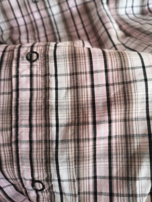 Takko Fashion Southern koszula w kratę z krótkim rękawem 39/40/M