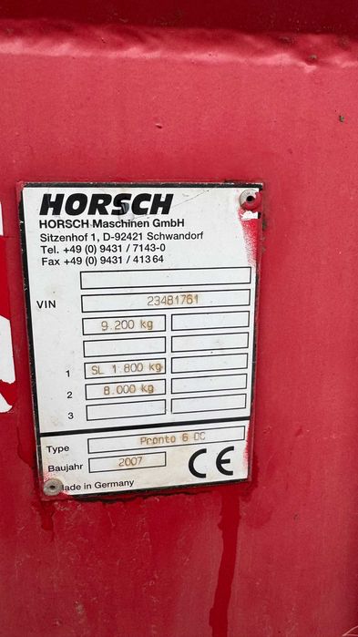 Сівалка Horsch Pronto 6 DC