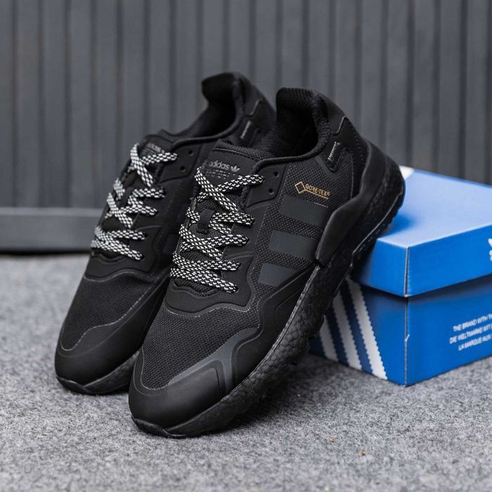 Кросівки Adidas Nite Jogger Gore-Tex Black premium