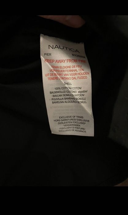 Тениска мужская чорна Nautica XL