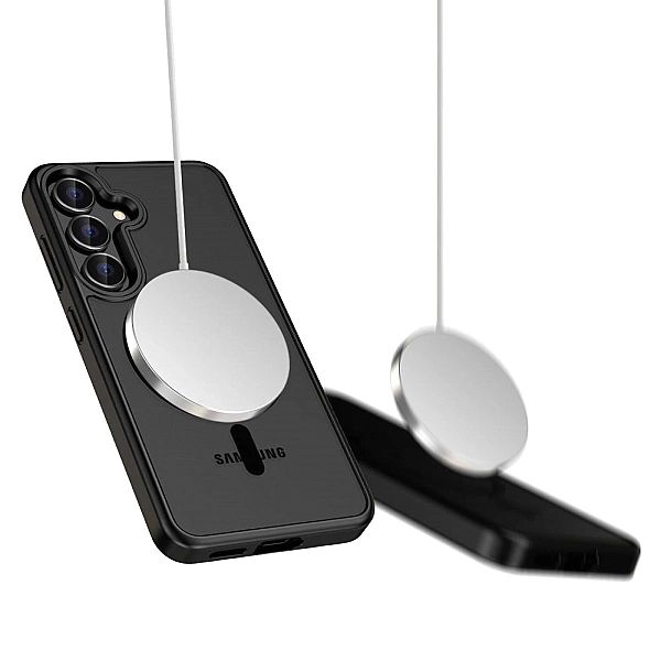 Etui Tech-Protect MagMat MagSafe na Samsung Galaxy S25 - czarne