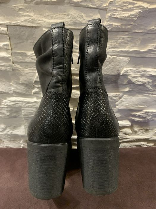 Botki, buty wygodne, skóra r.39 (25,5cm)