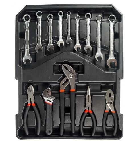 Набор инструментов бит головок ключей BLACK 186 елементов