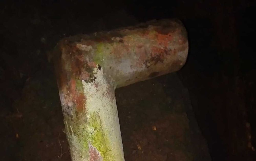 Kolano wylewka Rura stalowa fi 114mm 11,4cm rury element L gięty 1 szt