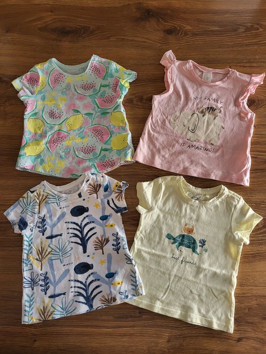 Koszulki krótki rękaw h&m cool club 74 80