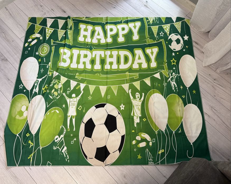 Фотозона баннер футбол