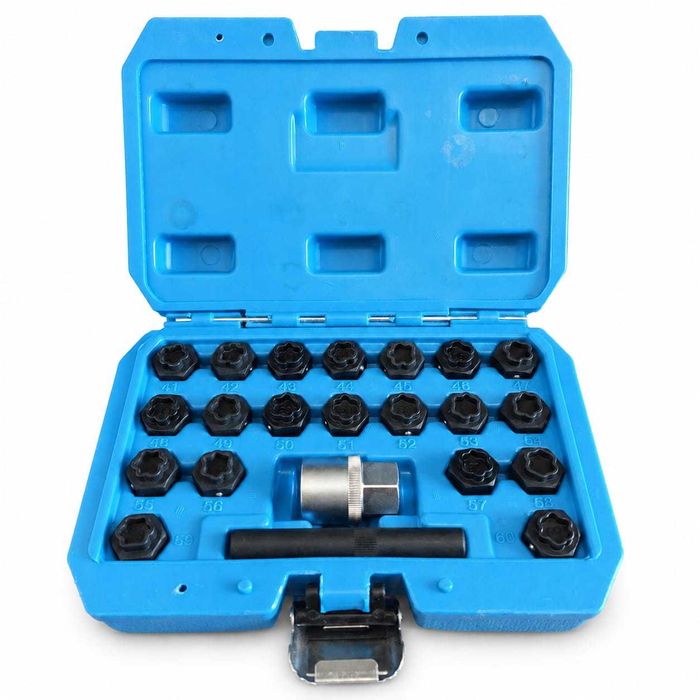 Conjunto Chaves Pernos Segurança BMW T41-T60 - 22 peças