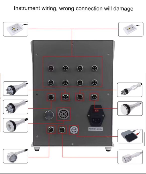 Масажер KIM 8 Slimming System 40K 9 в 1.