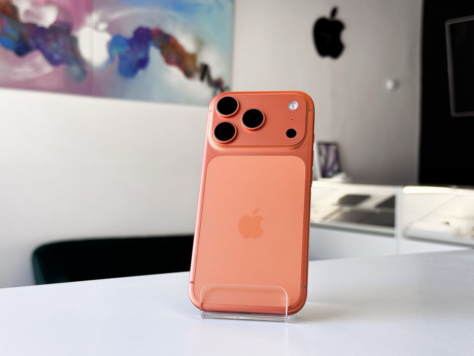 iPhone 17 Pro 256 GB Pomaranczowy Jak Nowy 100% bateria 410 zl / 12 msc Fizyczna Sim Gwarancja