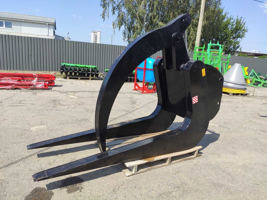 Грейфер захват для леса, лісу, колод бревен на телескопічний погрузчик