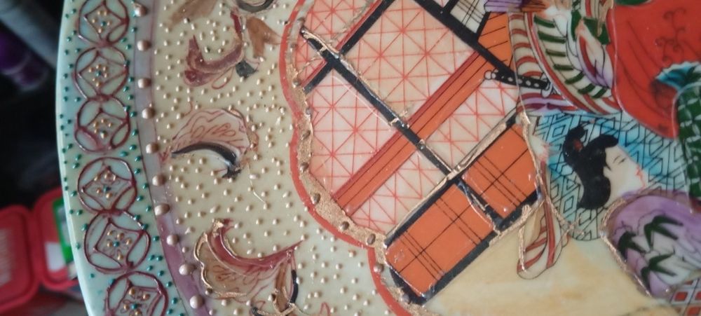 Prato de porcelana Chinês.