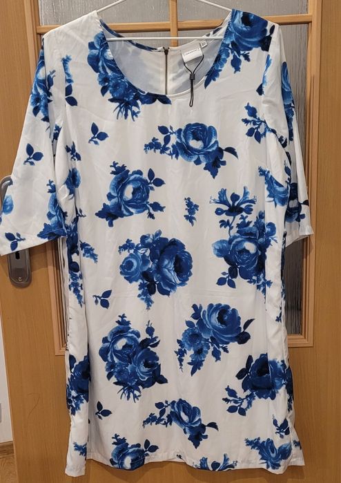 Sukienka damska plus size