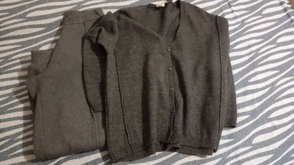 Костюм в'язаний шерсть кашемір monki l/xl