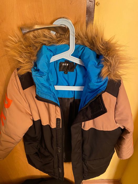 Kurtka dkny 134 cm parka zimowa !