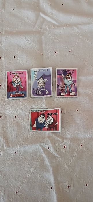 Cromos ovos Doritos, da Matutano