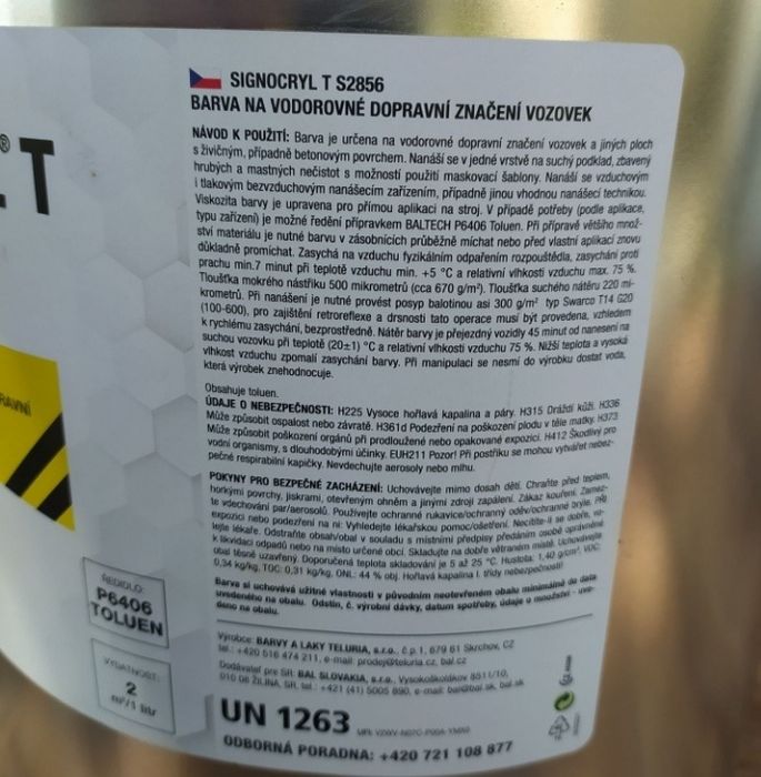 Фарба: метал,дерево,бетон,10кг,Краска Чехія