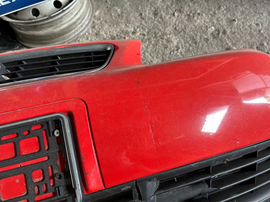 Audi A3 8L LIFT 00-03 zderzak przedni kompletny + grill / LY3H / czerwony