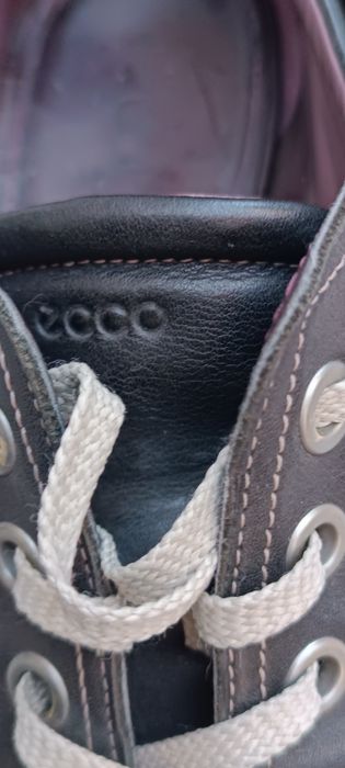 Sneakersy półbuty ze skóry Ecco