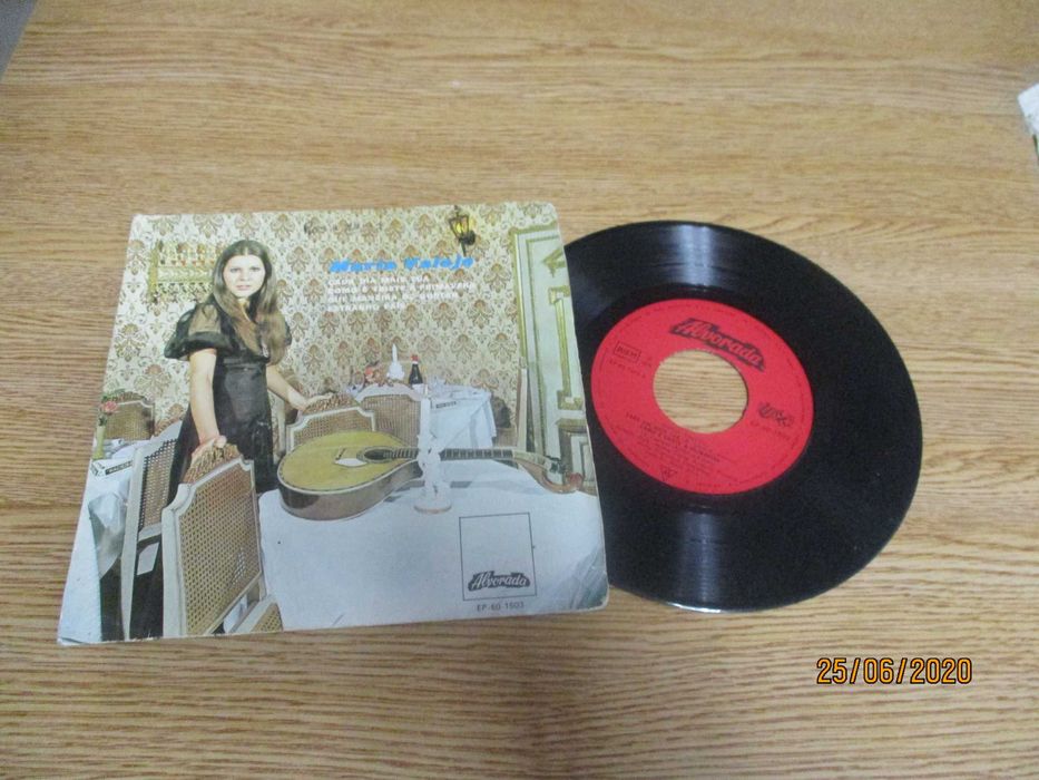 discos vinil EP antigos Portugueses