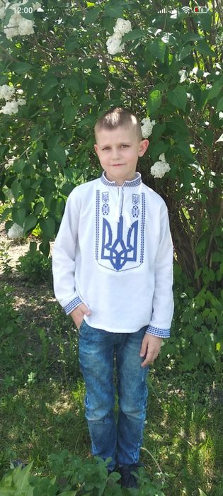 Вишиванка для хлопчика 128, 134, 140