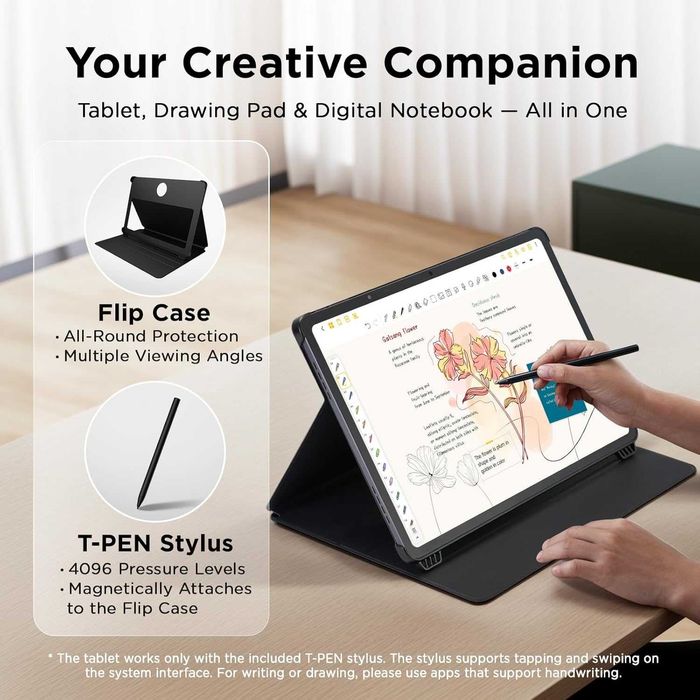 Планшет TCL NXTPAPER 14 Wi-Fi 14,3" | 8/256 ГБ |Чохол + Стилус комлект