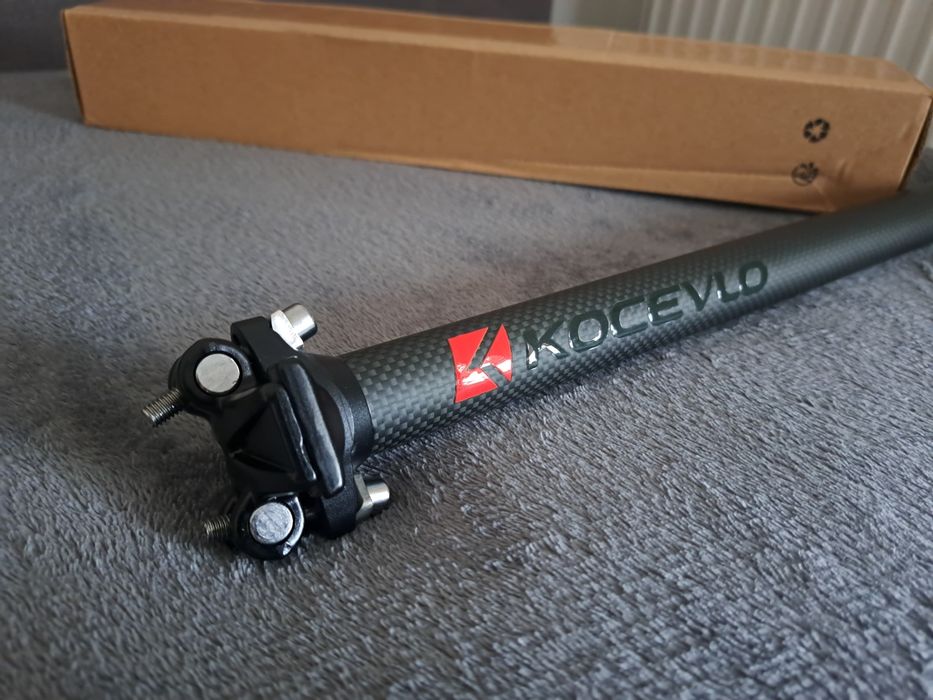 Karbonowa Sztyca 27,2 x 400mm KOCEVLO NOWA