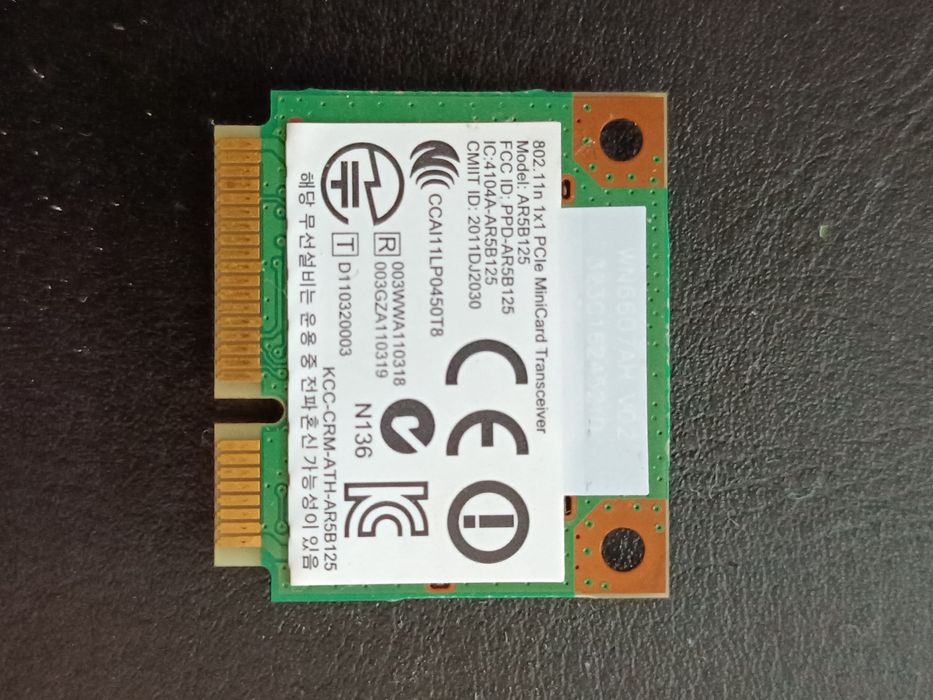 Atheros AR5B125 PCIe MiniCard