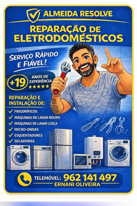 Reparação e Instalação de Eletrodomesticos