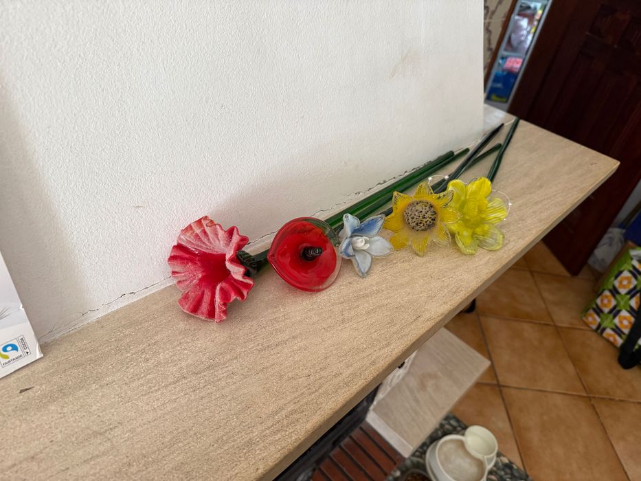 Flor obra de arte