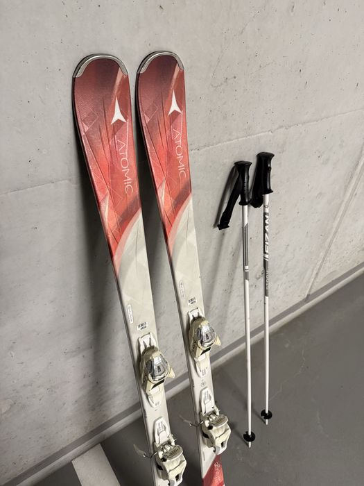 Atomic Affinity 152 + Kije narciarskie na Wzrost 165-175